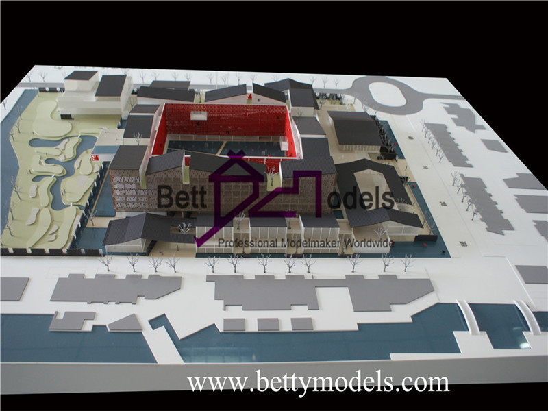 The butterfly Lovers Hotel conceptual models The butterfly Lovers Hotel conceptual models