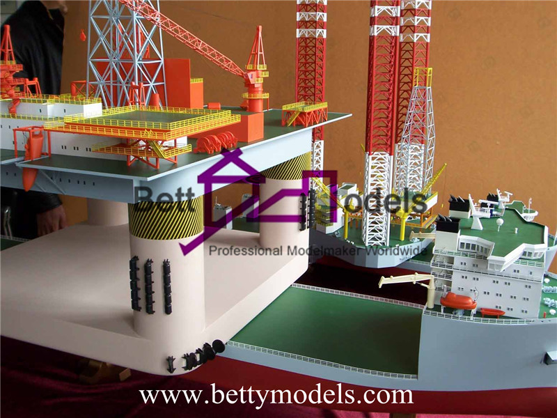 Drilling platform models 
