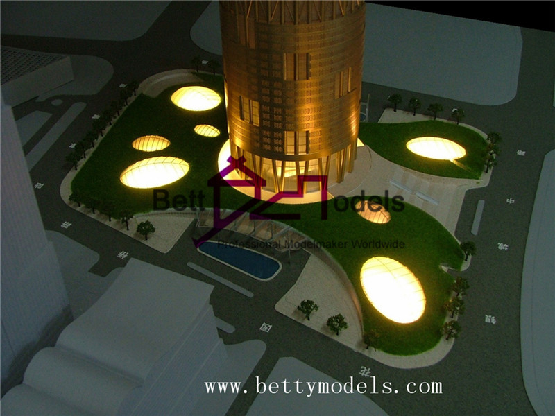Shanghai tower models 