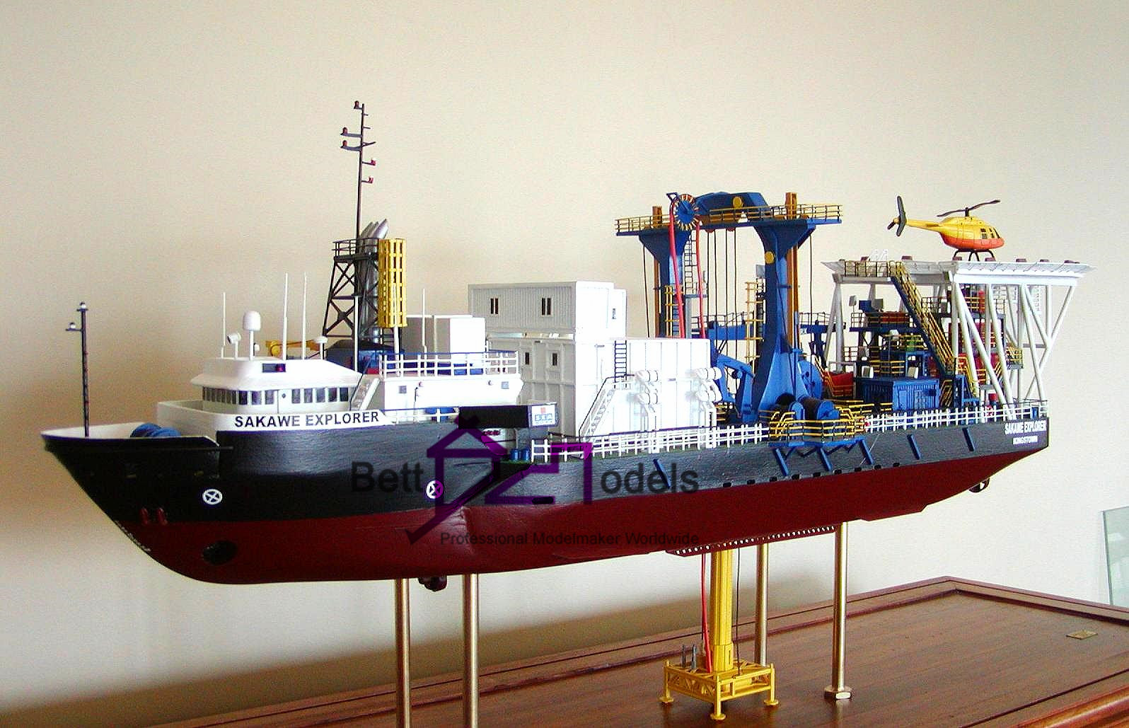 Nigeria sea exploration vessel models