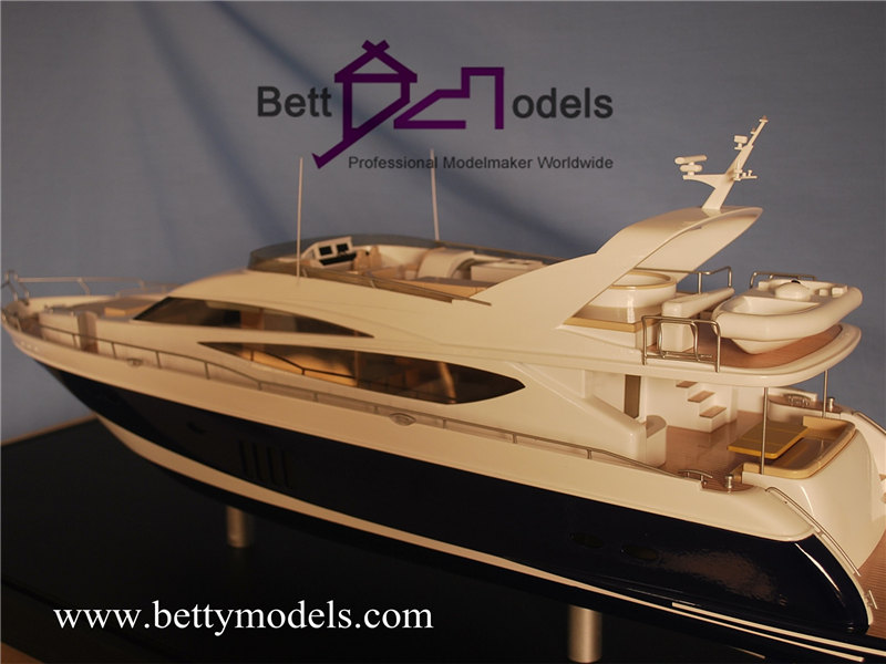 Custom yacht scale models in UK