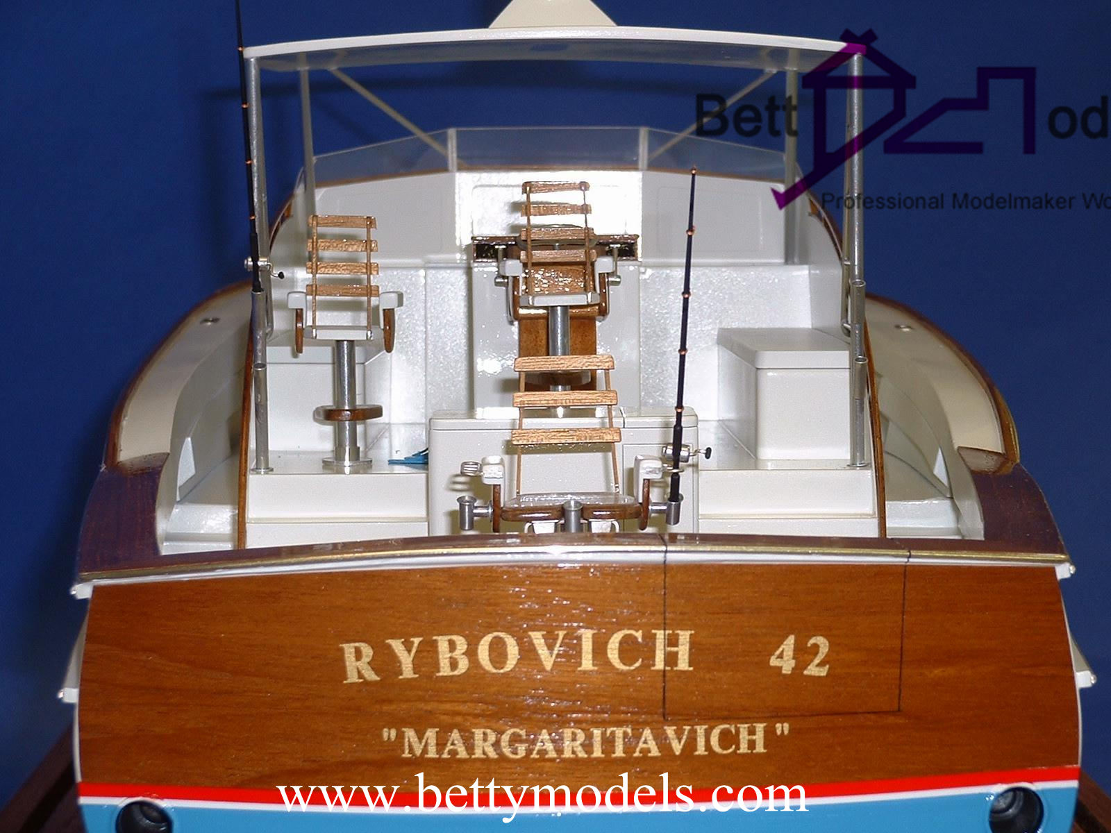 Monaco scale fishing boat models 