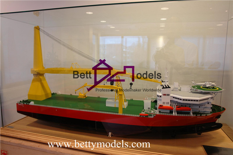 Korea working ship scale models