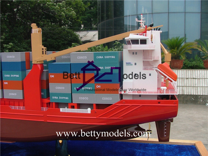 Nigeria container ship scale models 