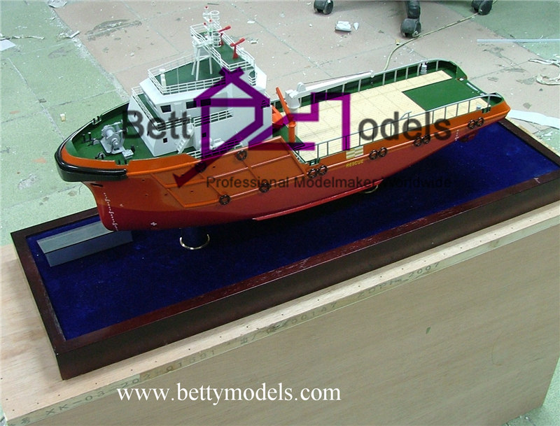 Norway tugboat scale modelling