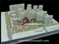 Shanghai white residential scale models 