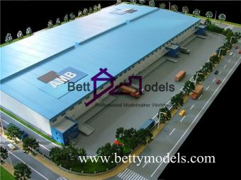 Industrial factory scale models for sale