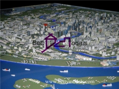 3D Shanghai city planning models