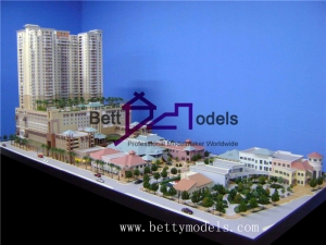 Dubai architectural commercial models