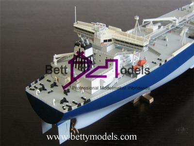 Norway cargo vessel scale models