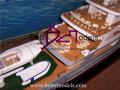 Singapore houseboat scale models 