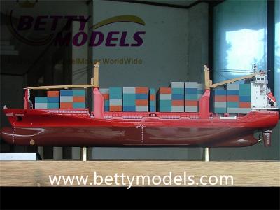 3D container ship models