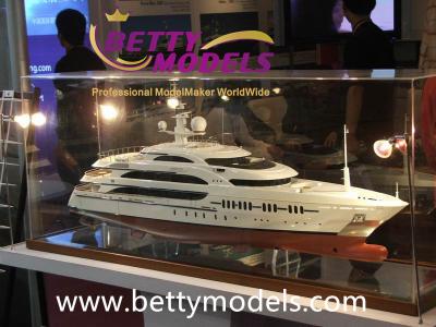 China yacht scale model making