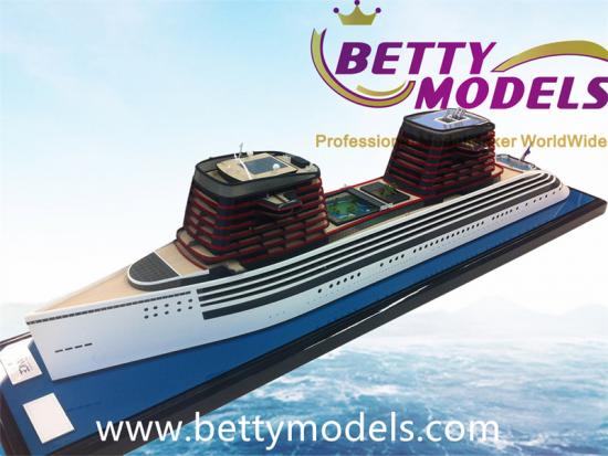 France Cruise Ship Models