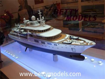 Nigeria cruise ship scale model