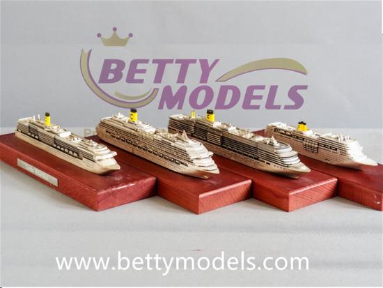 Metal ship gift models