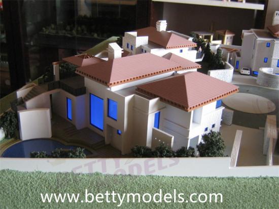 Malta architectural villa models