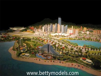 3D China city planning models