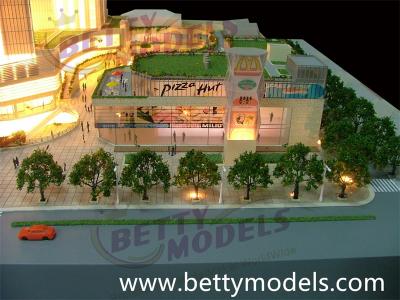 3D Shanghai downtown shopping mall models