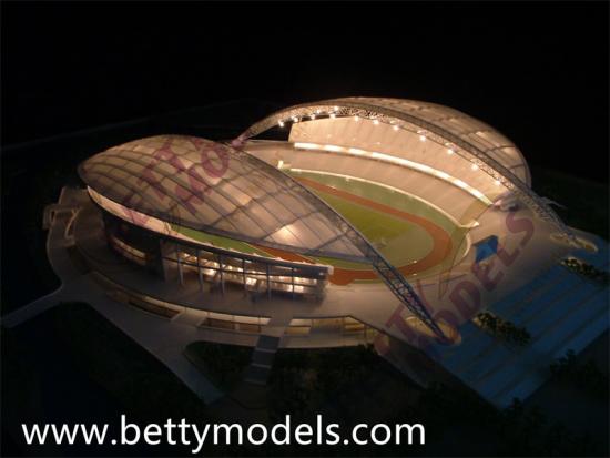 3D Shanghai stadium models