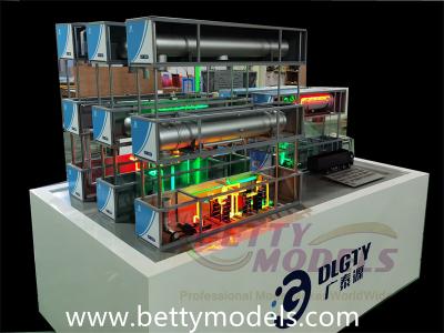 Landfill Leachate Treatment scale models